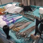 intervento ernia addominale strumenti chirurgici