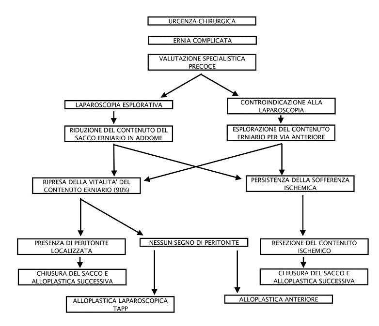 linee guida ehs ernia in urgenza chirurgica