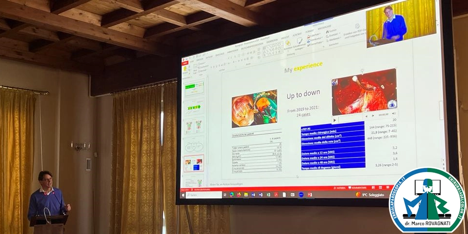 marco rovagnati presenta etep rives stoppa tecnica chirurgica mininvasiva